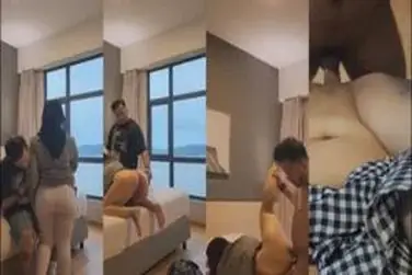 Ukhti Hijab Cantik Pasrah Goyang Hotel Crot